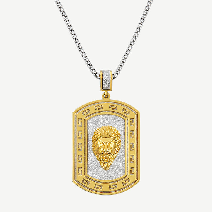 Laguna Lion Pendant Necklace