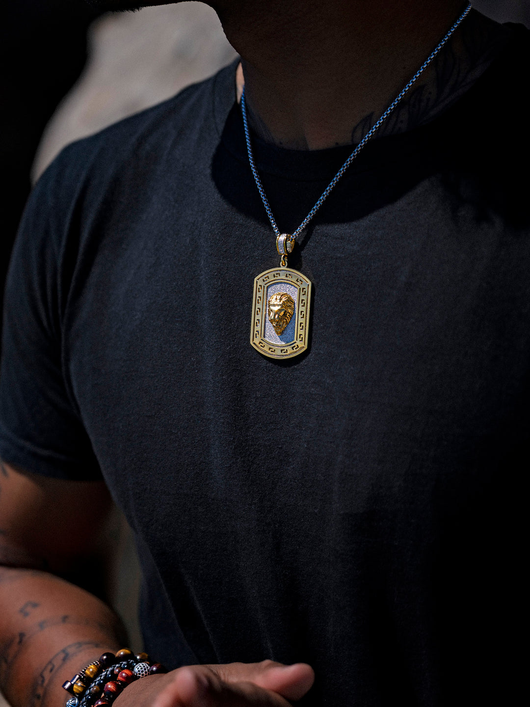 Laguna Lion Pendant Necklace