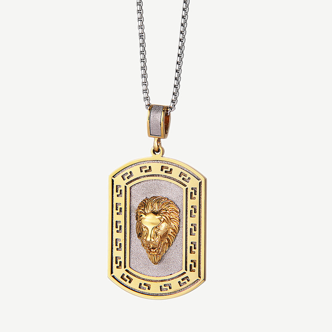 Laguna Lion Pendant Necklace