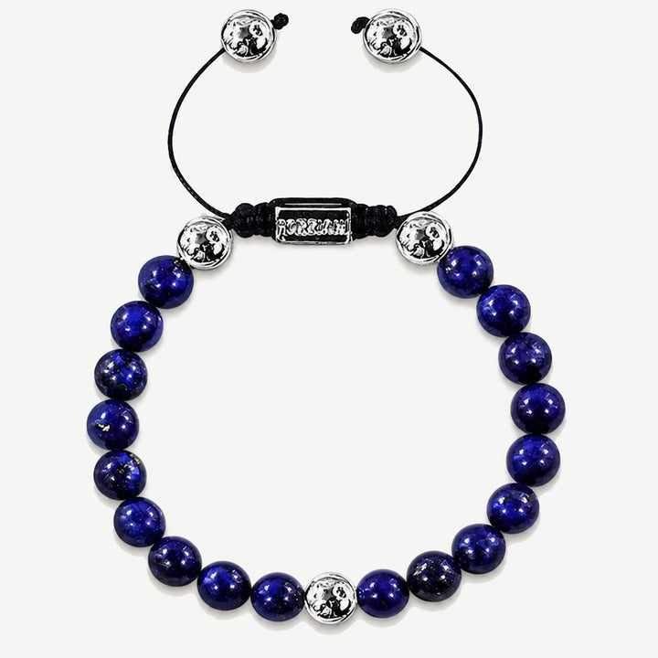 Summit Men’s Beaded Bracelet Lapis, 6mm