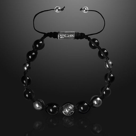 Nimbus Black Onyx Signature Beads Bracelet, 8mm