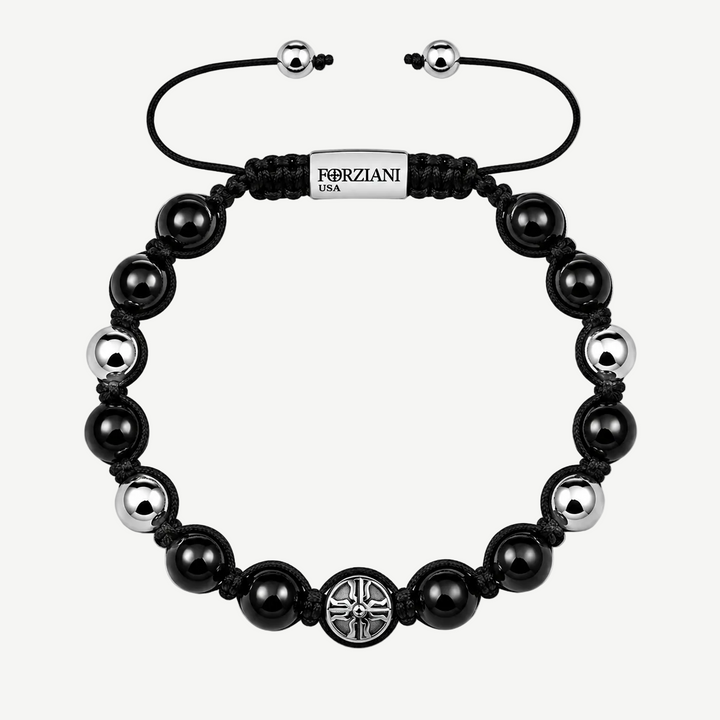 Nimbus Black Onyx Signature Beads Bracelet, 8mm