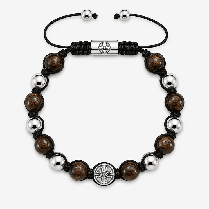 Nimbus Bronzite Signature Beads Bracelet, 8mm