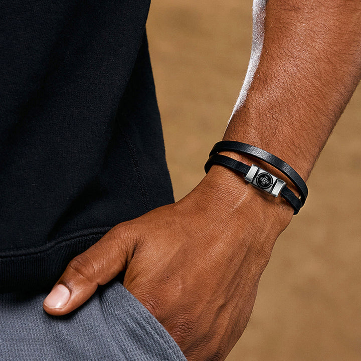 Premium Italian Nappa Leather Wrap Bracelet