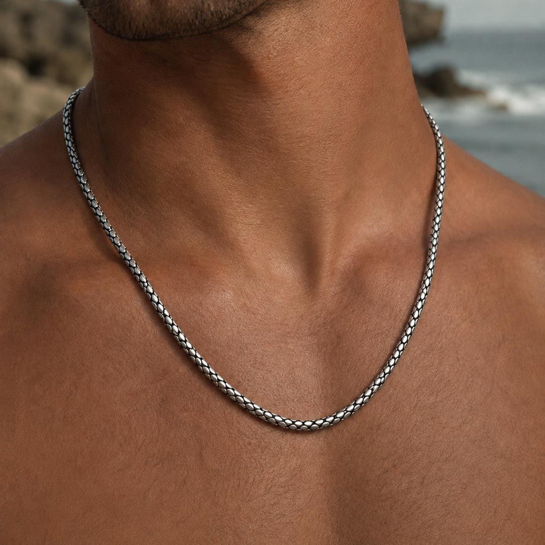 Meridian Ridge Chain Sterling Silver