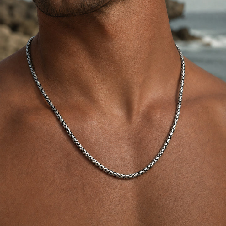 Meridian Ridge Chain Sterling Silver