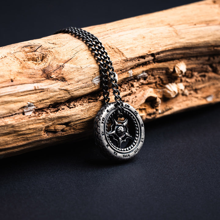 Roman Sundial Necklace