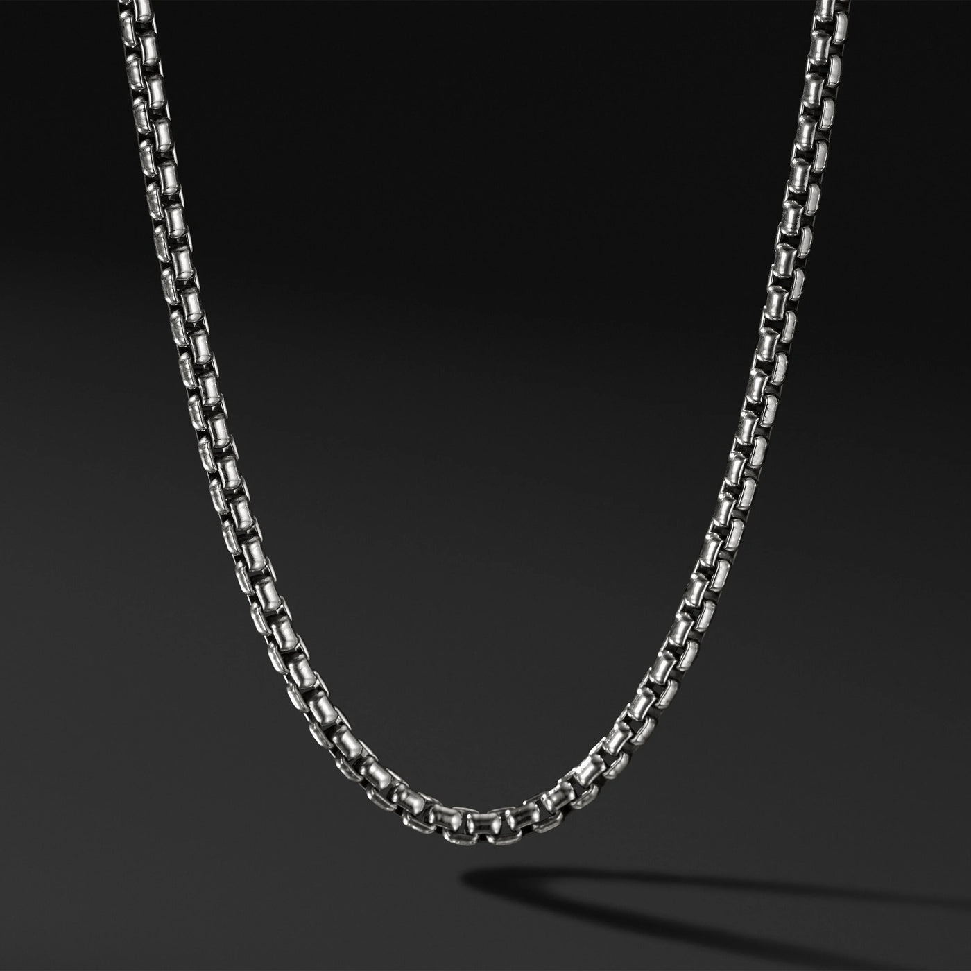 Catalyst Box Chain Necklace Silver - 8mm