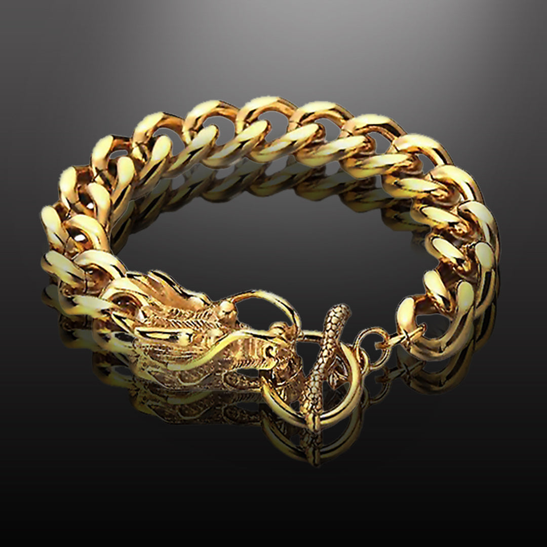Dizen Dragon Bracelet - Gold