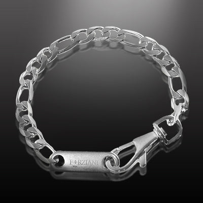 Modern Link Chain Bracelet Silver - 8mm
