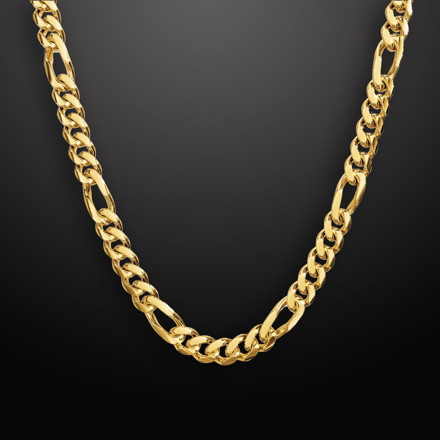 Modern Link Chain Necklace Gold - 8mm