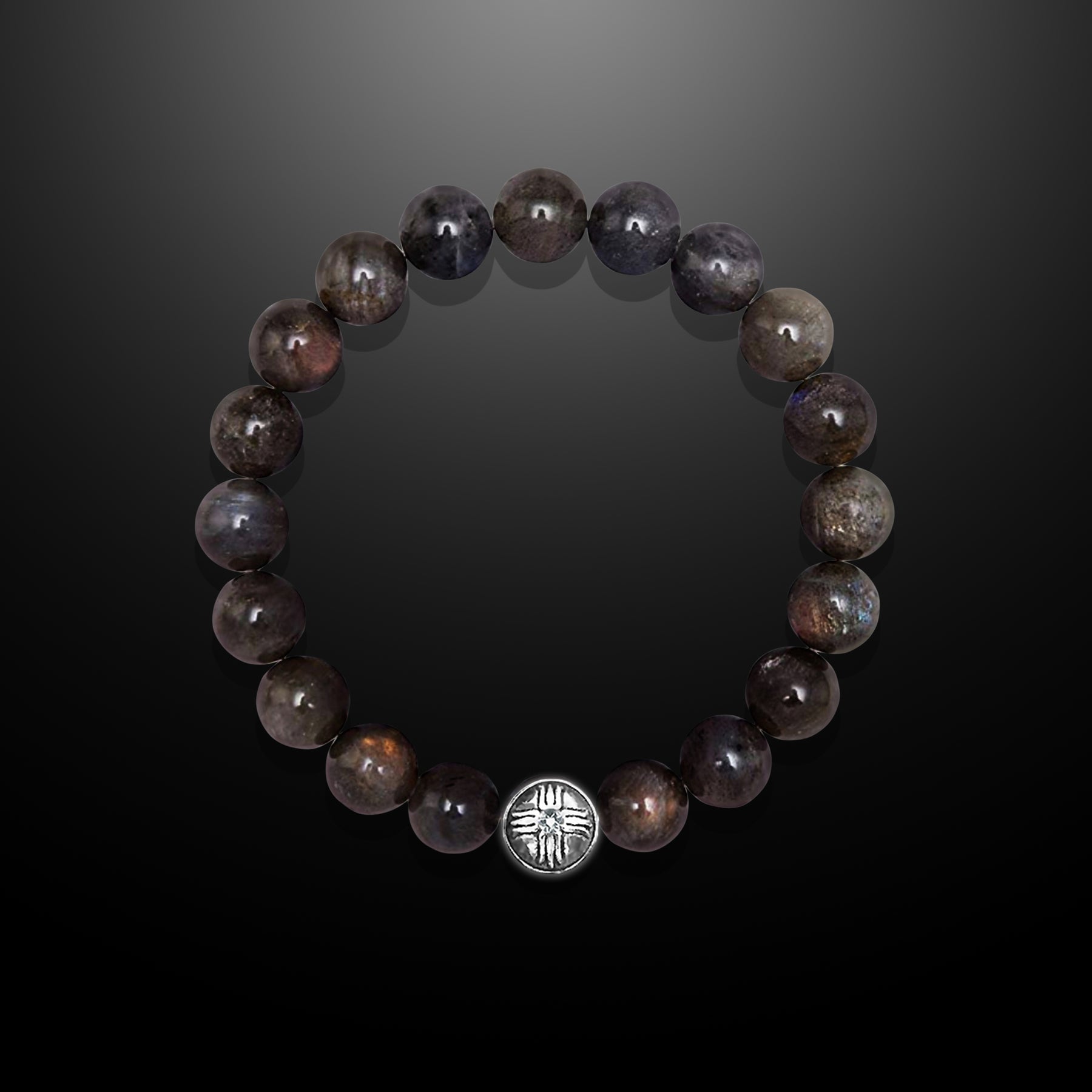Power Beads Bracelet Labradorite, 10mm – Forziani