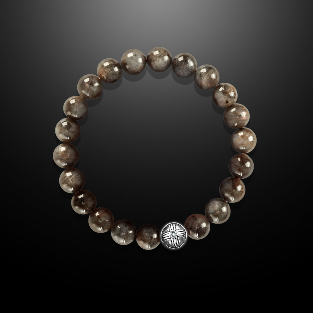 Spiritual Beads Bracelet Labradorite, 8mm