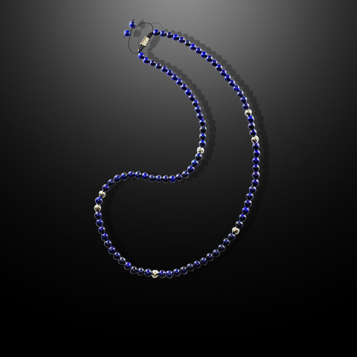 Summit Men’s Beaded Necklace Lapis Lazuli