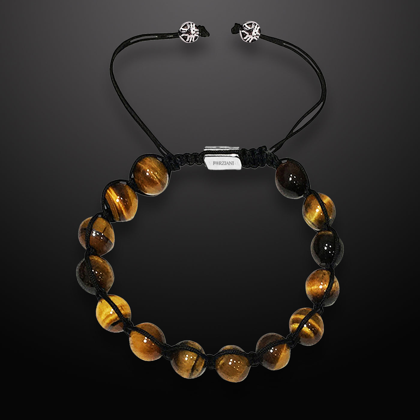 Vigor Tiger’s Eye Beads Bracelet, 10mm