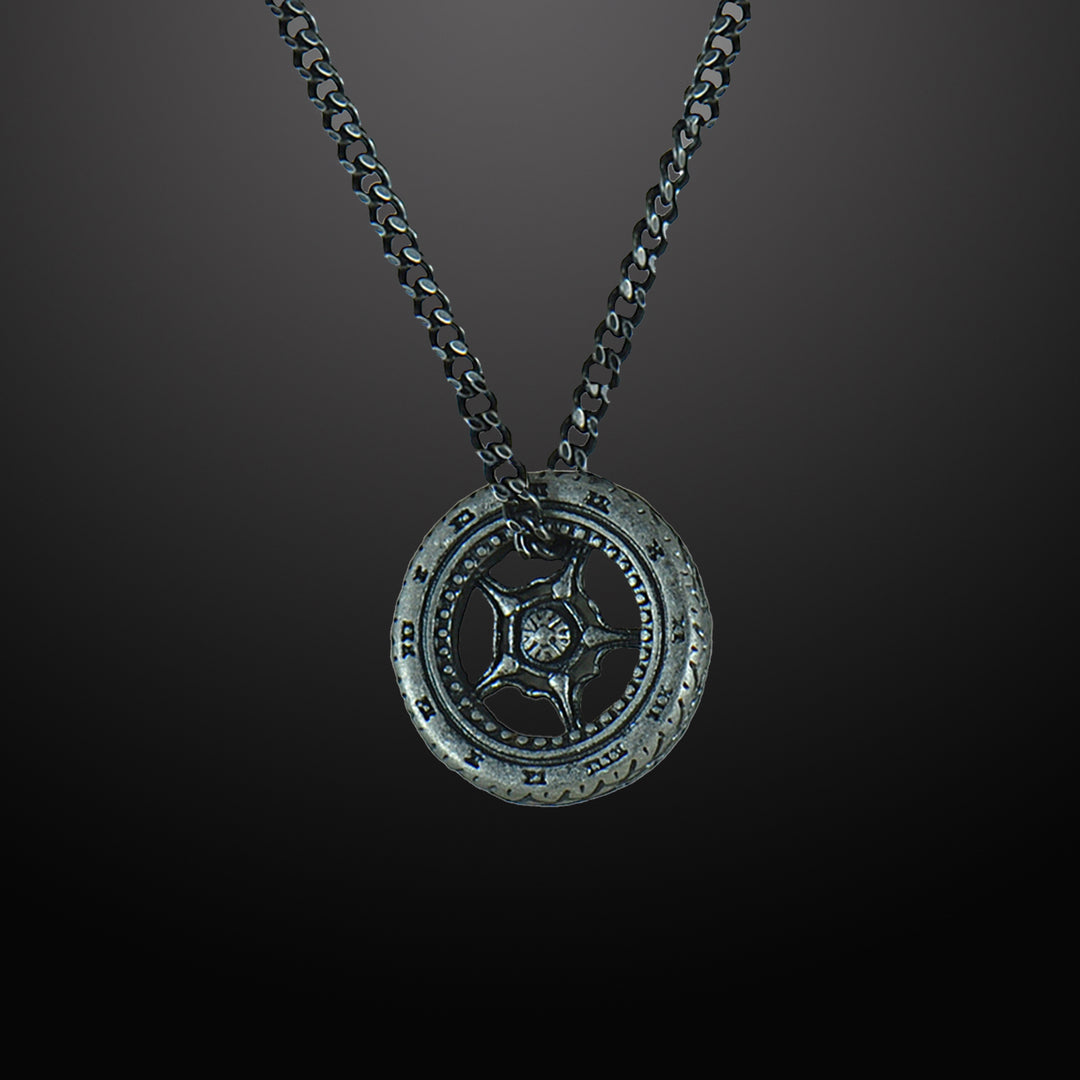 Roman Sundial Necklace